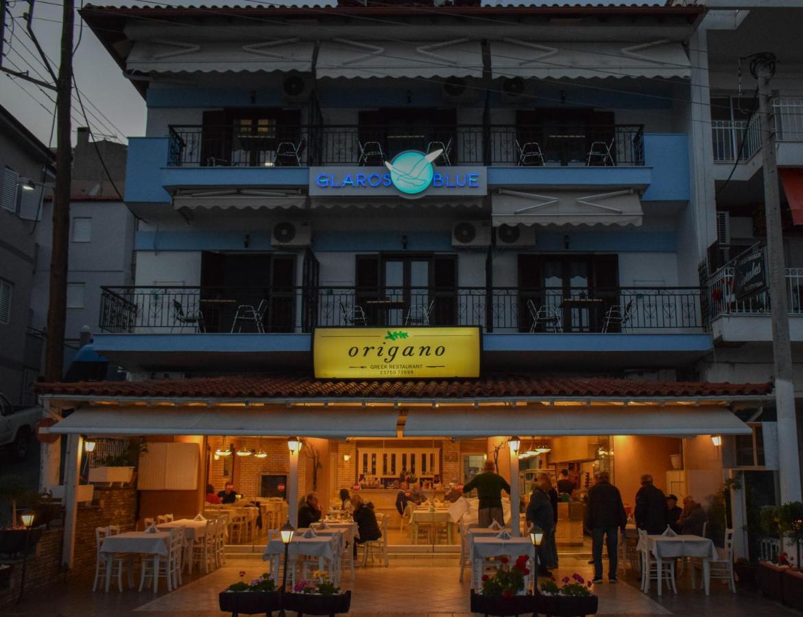 Glaros Blue Hotel Neos Marmaras Bagian luar foto