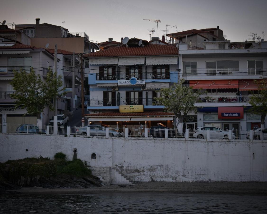 Glaros Blue Hotel Neos Marmaras Bagian luar foto