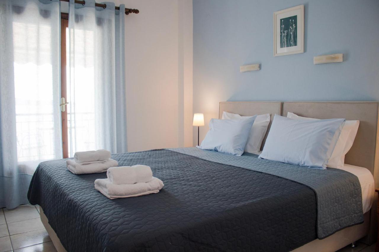 Glaros Blue Hotel Neos Marmaras Bagian luar foto