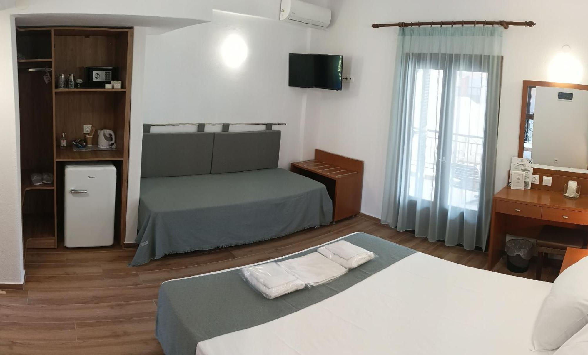Glaros Blue Hotel Neos Marmaras Bagian luar foto